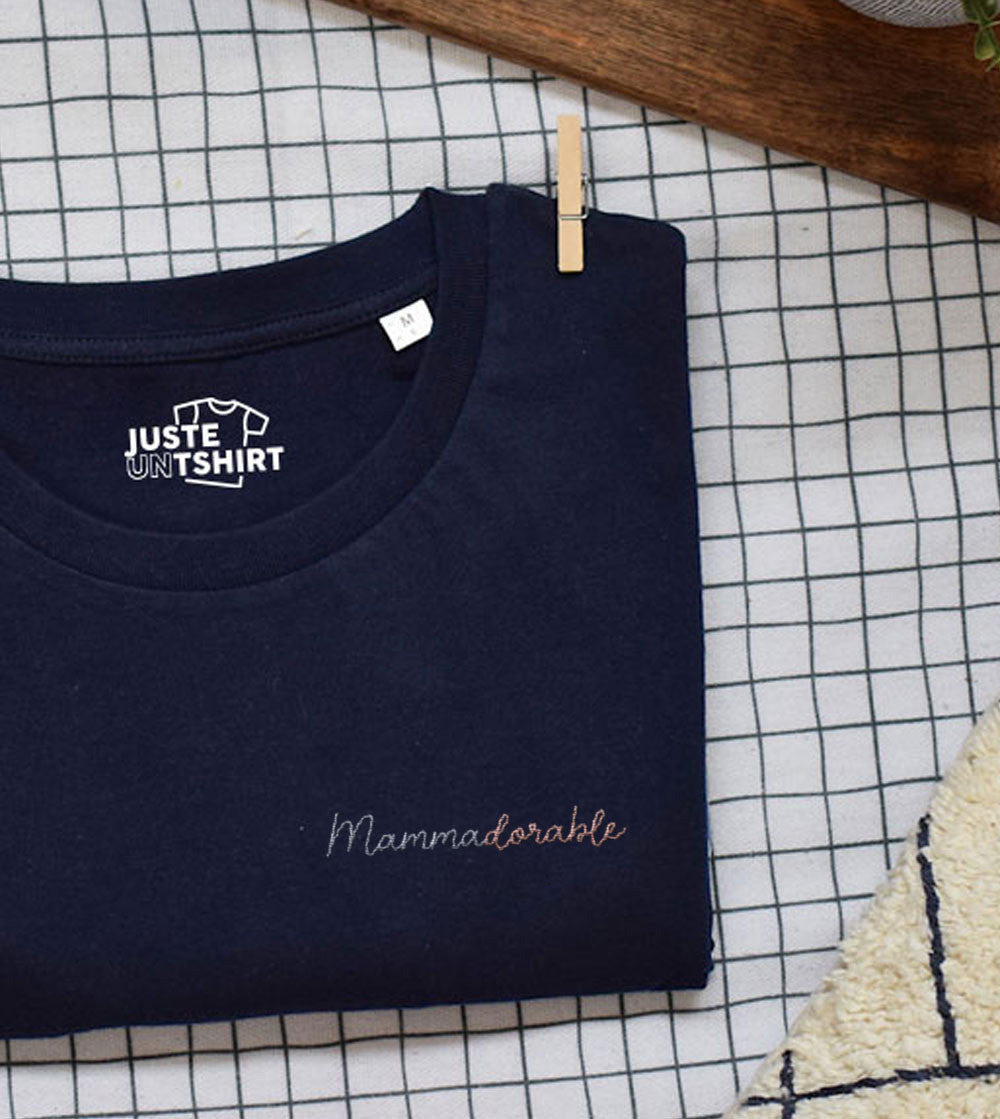 T-shirt brodé - MammaDorable