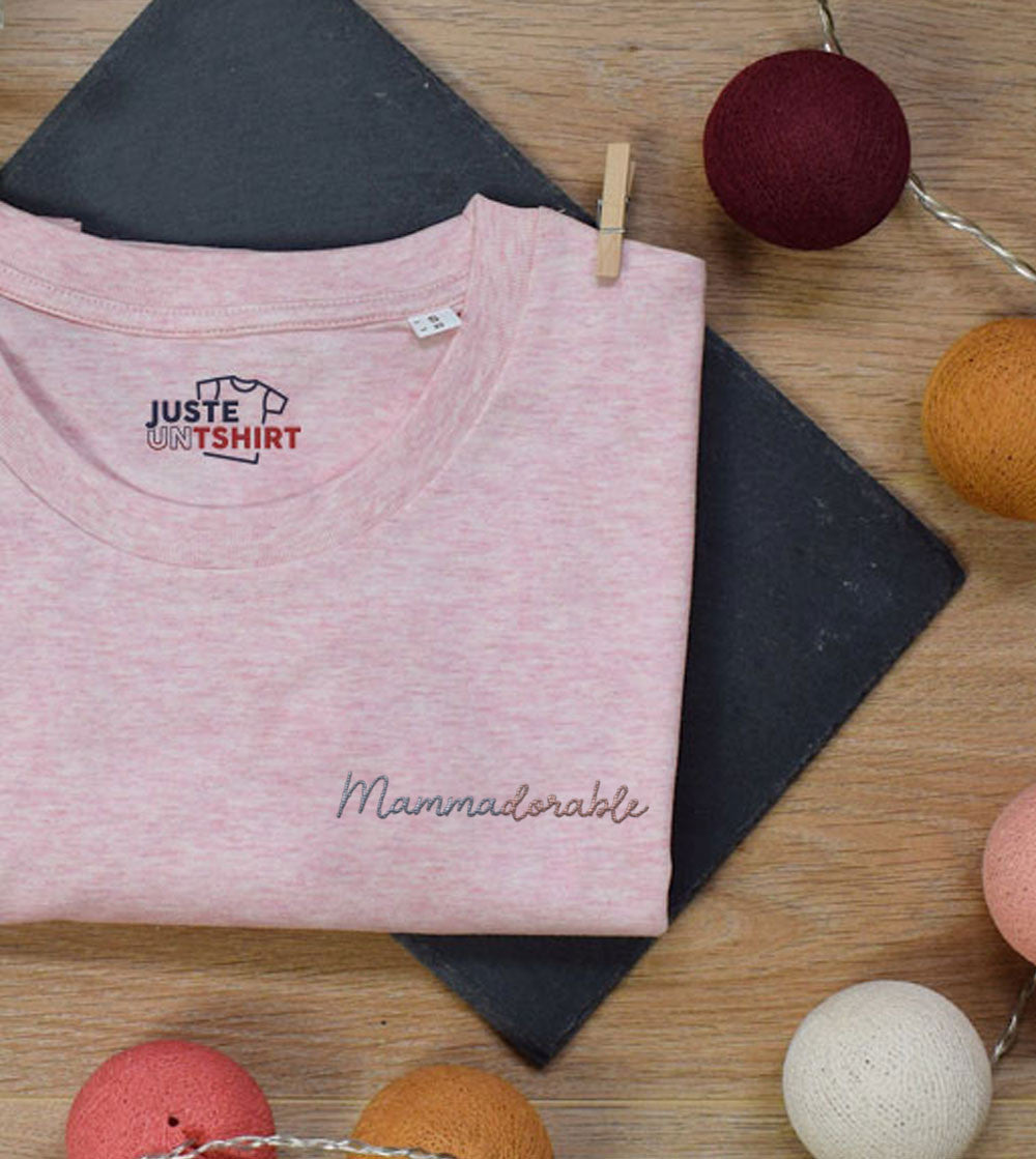 T-shirt brodé - MammaDorable