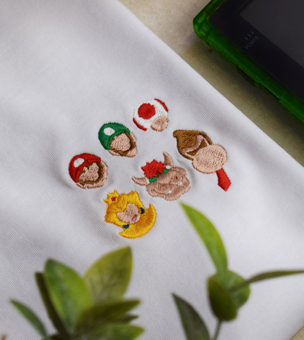 T-shirt Brodé - Univers Mario