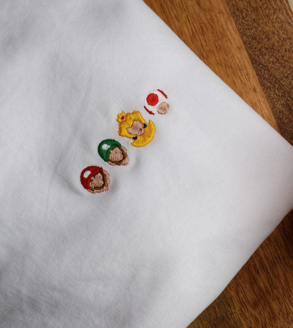 T-shirt brodé - Super Mario