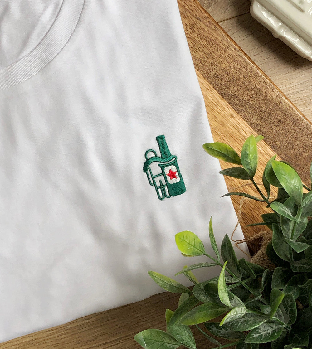 T-shirt brodé - HK