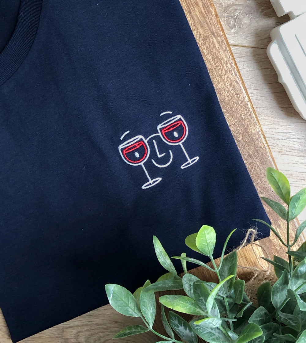 T-shirt brodé - Lunette de vue