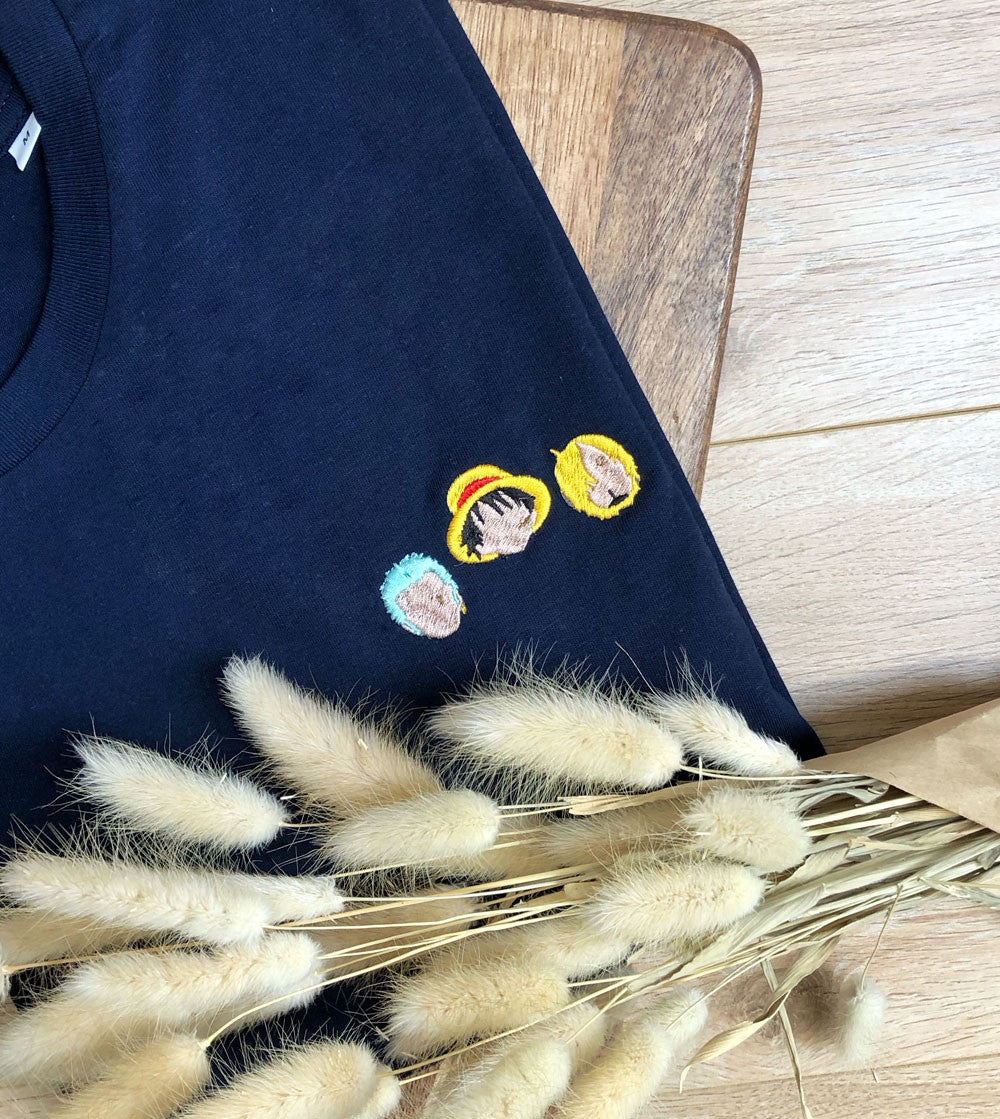 T-shirt Brodé - Luffy