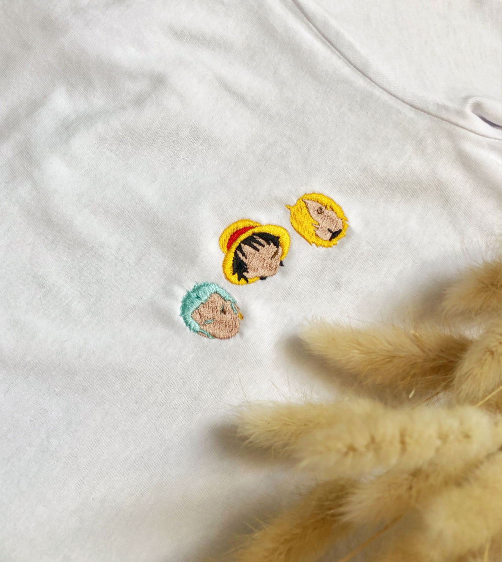 T-shirt Brodé - Luffy