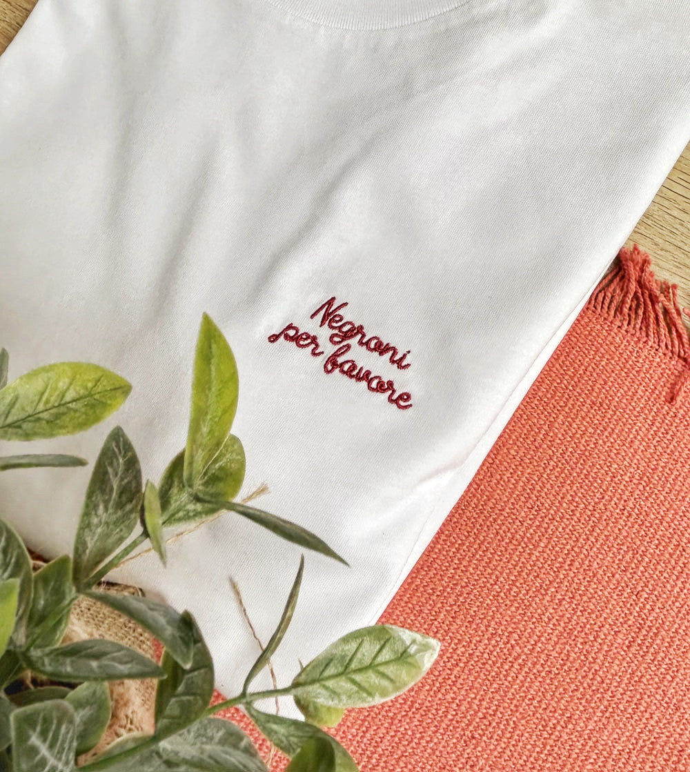 T-shirt Brodé - Negroni per favor