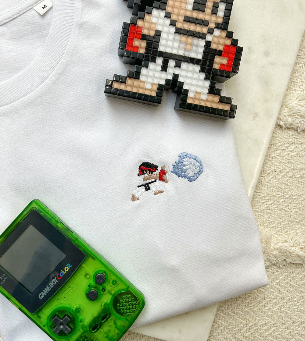 T-shirt brodé - Street Fighter