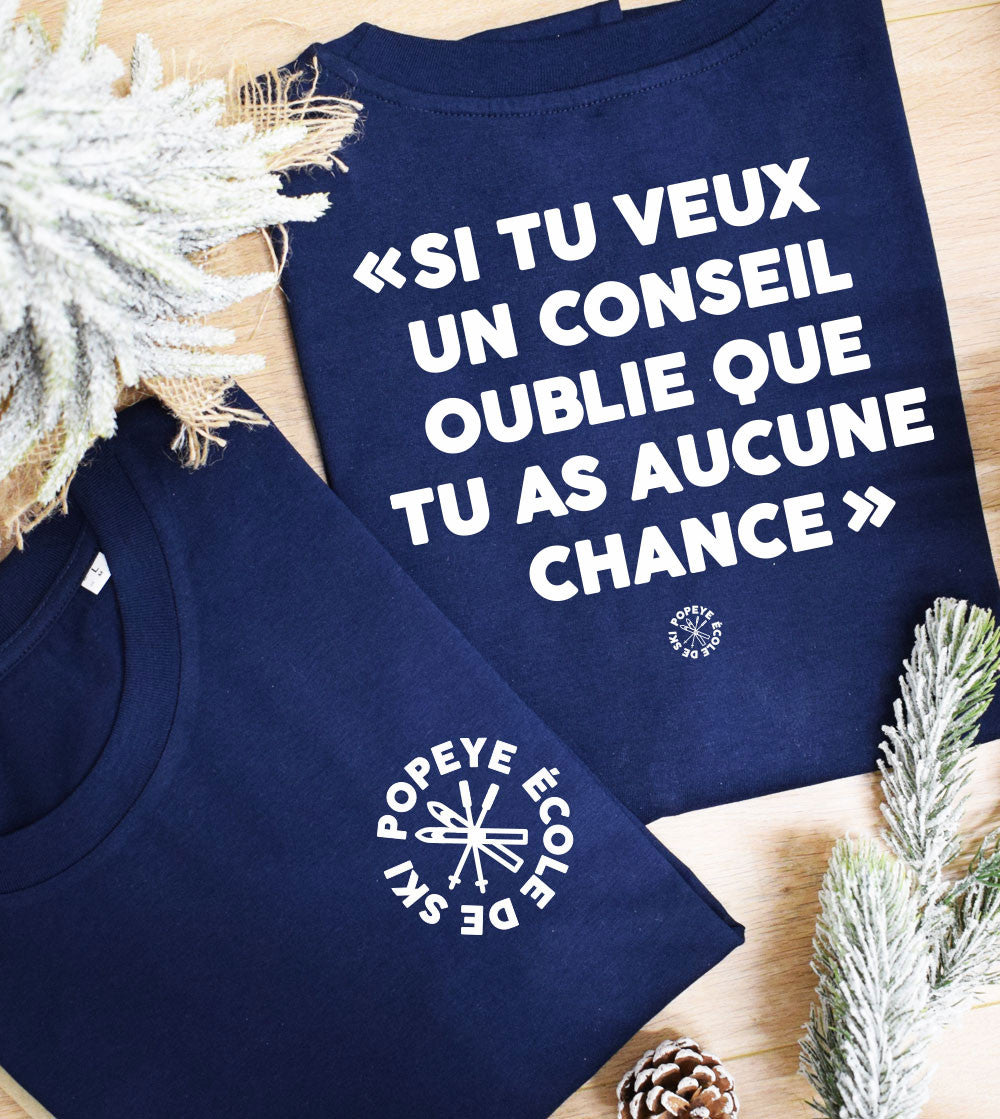 T-shirt imprimé - Oublie que tu as aucune chance