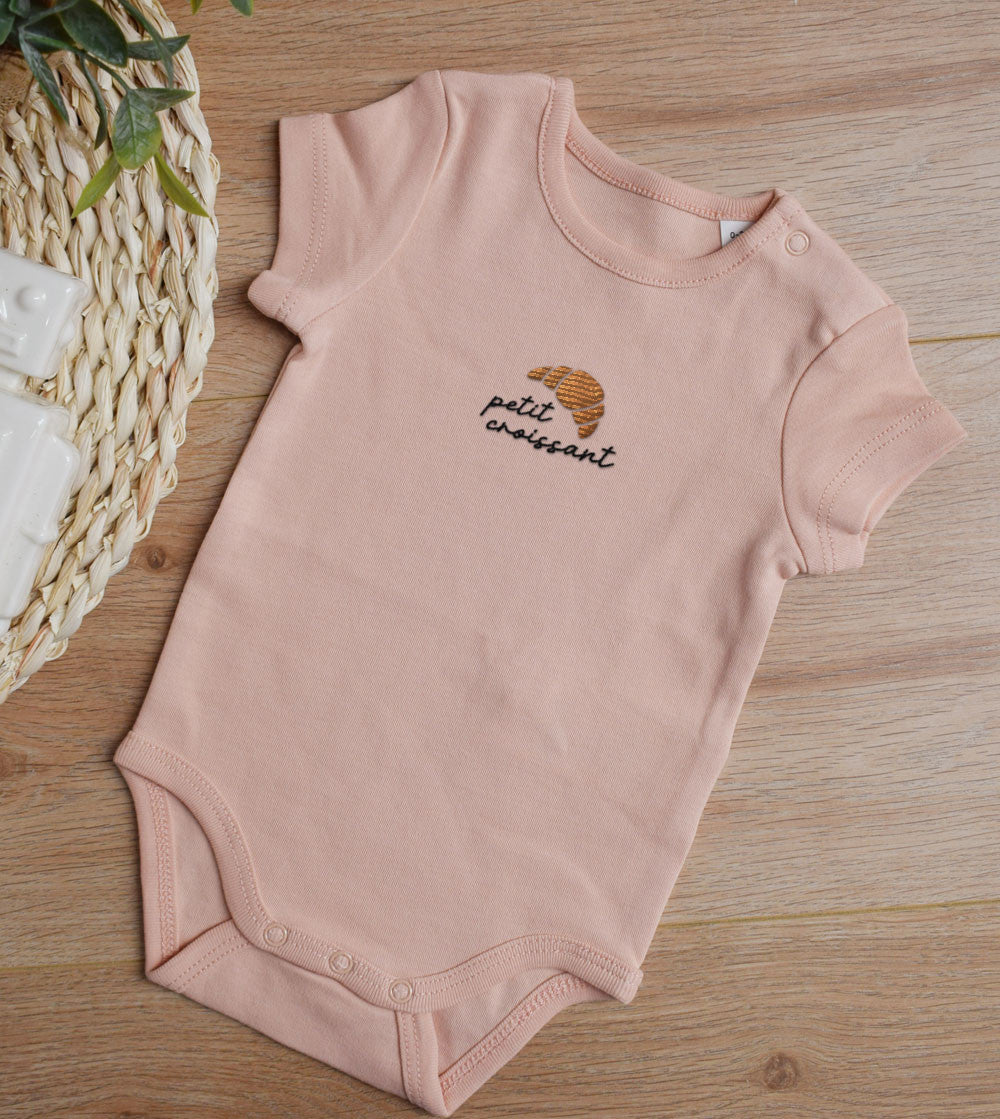 Body Bébé brodé - Petit Croissant