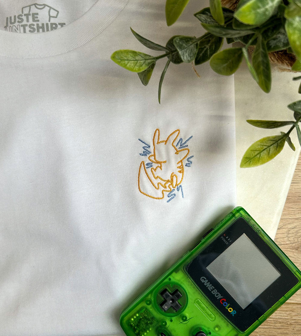 T-shirt brodé - Pika