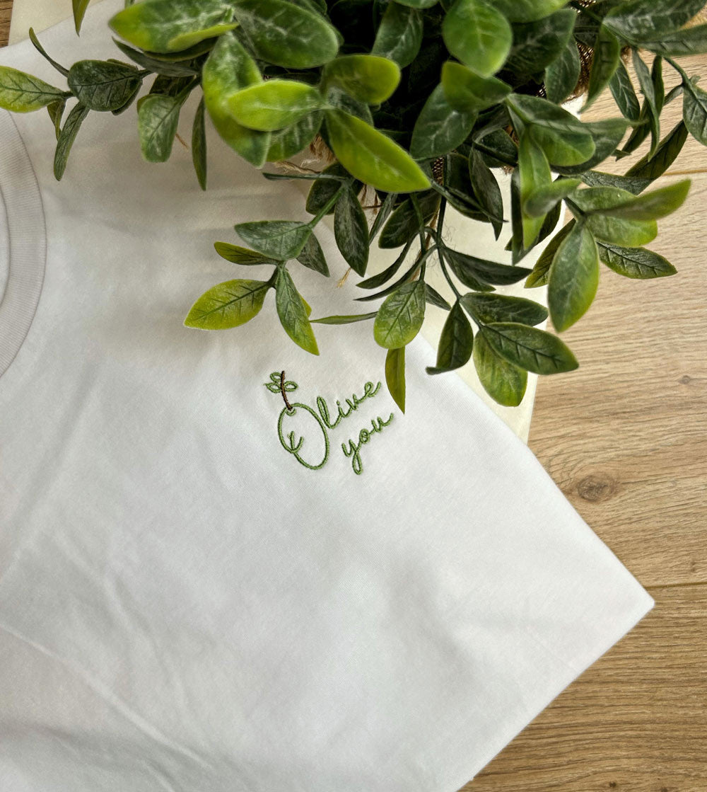 T-shirt brodé - Olive You