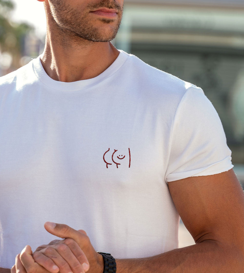 T-shirt brodé - P'tit cul