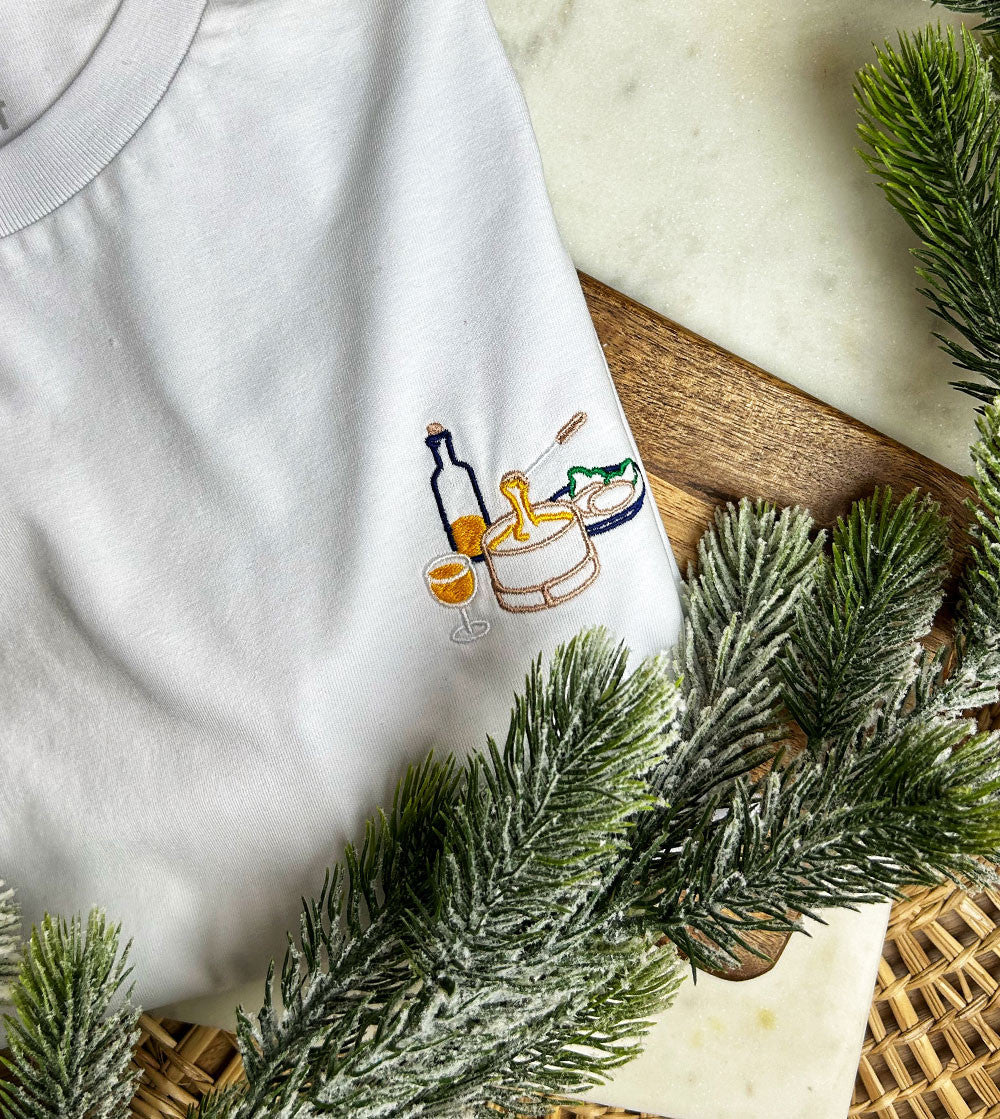 T-shirt brodé - Boite Chaude