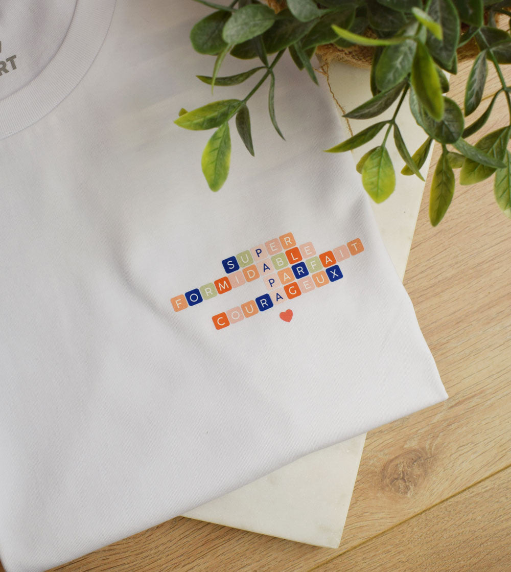 T-shirt imprimé - Papa Scrabble