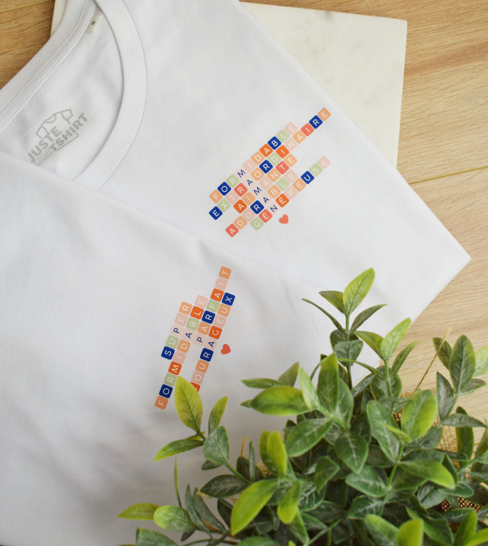 T-shirt imprimé - Papa Scrabble