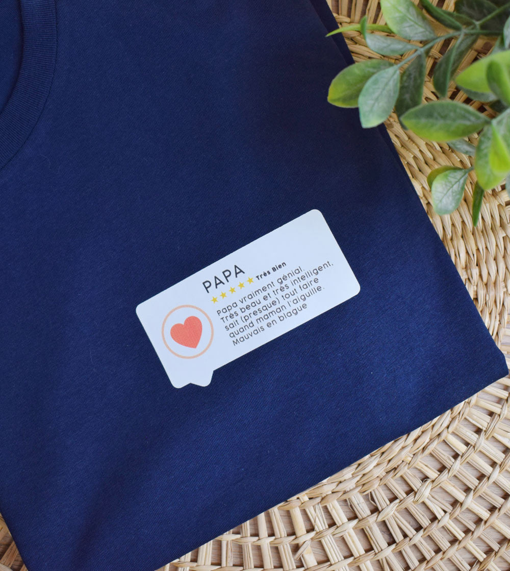 T-shirt imprimé - Papa Avis Vérifiés