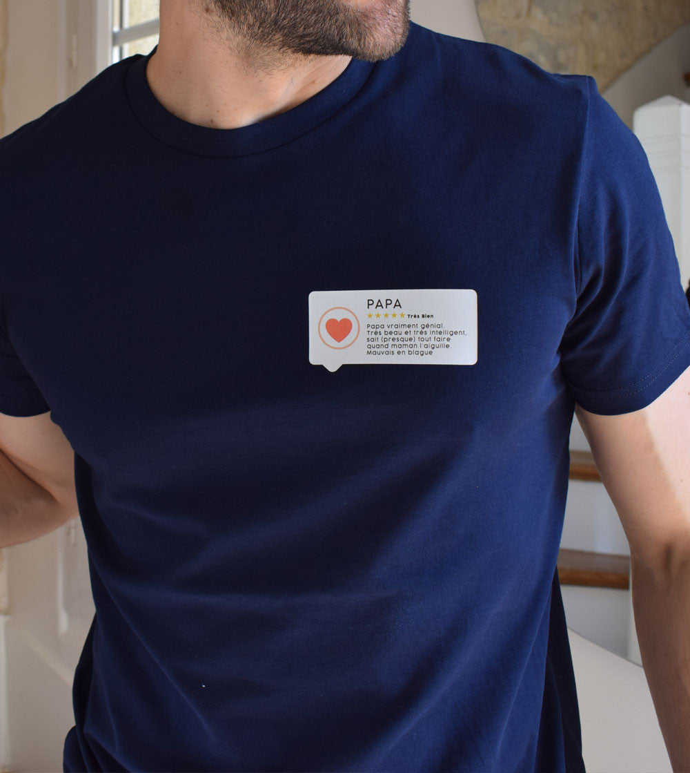 T-shirt imprimé - Papa Avis Vérifiés