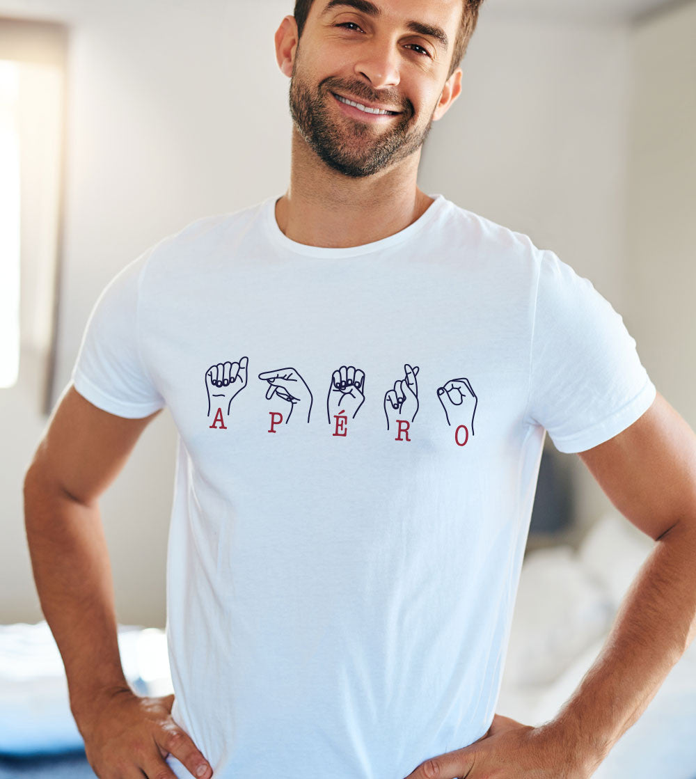 T-shirt imprimé Homme - Apéro
