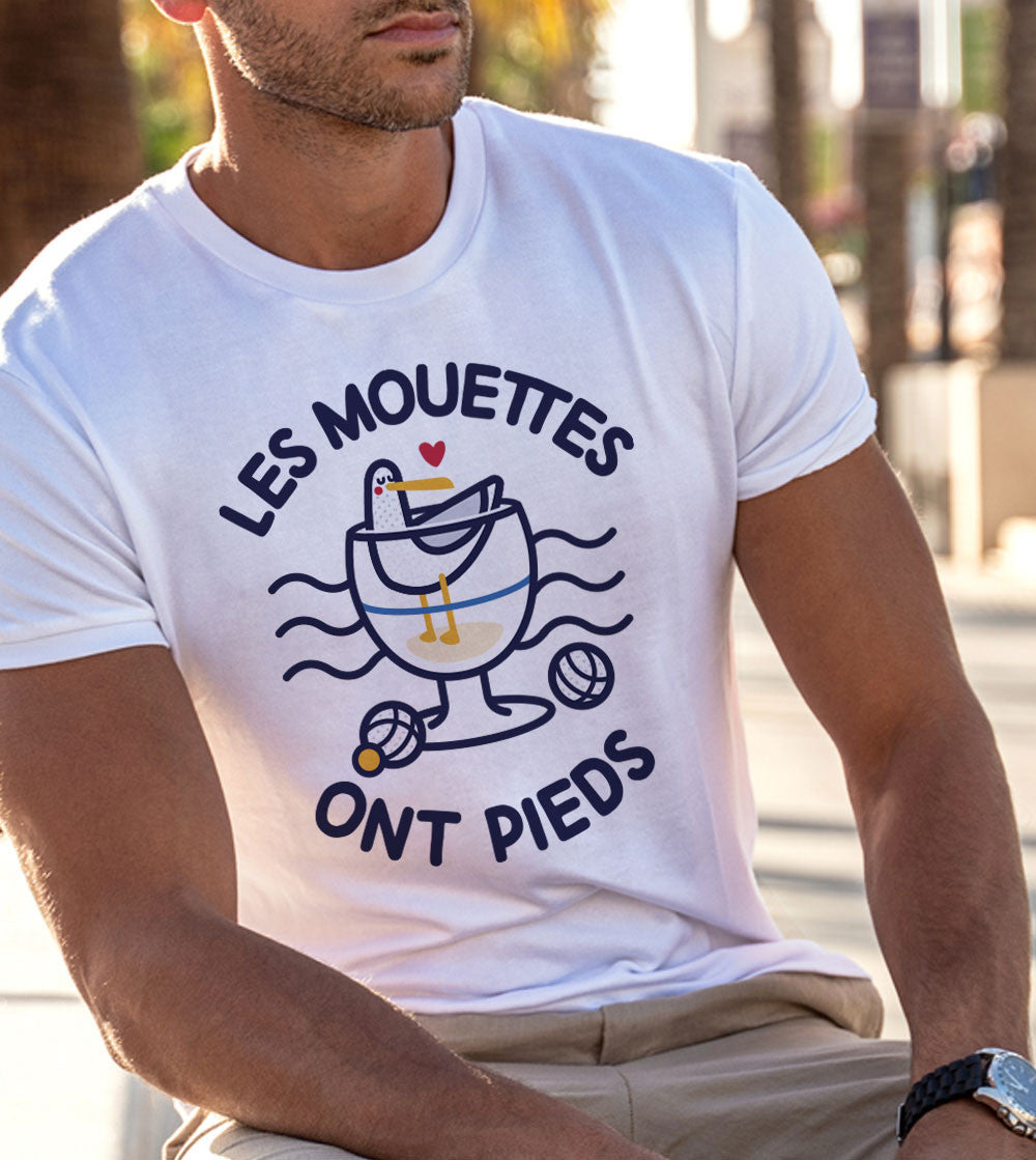 T-shirt imprimé Homme - Les mouettes