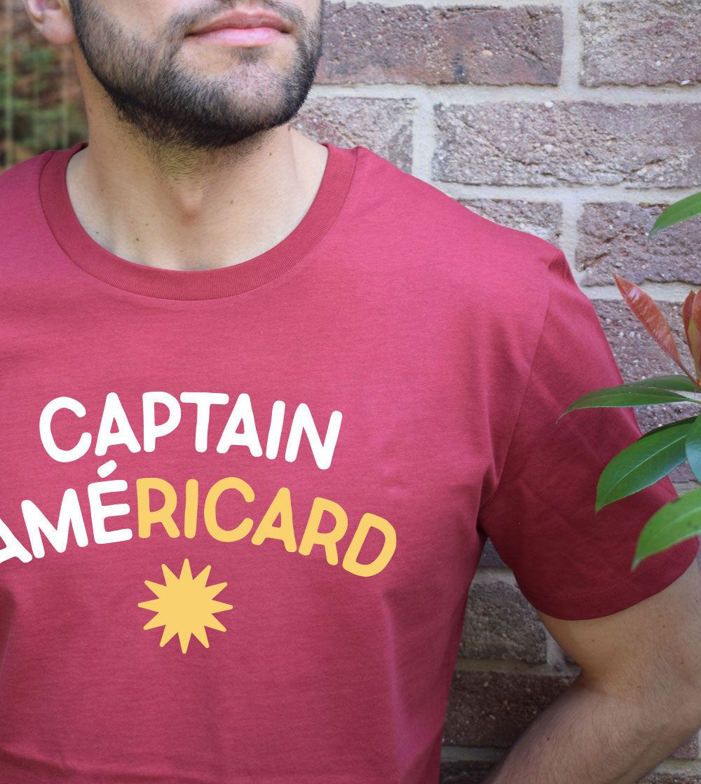 T-shirt Imprimé - Captain Américard