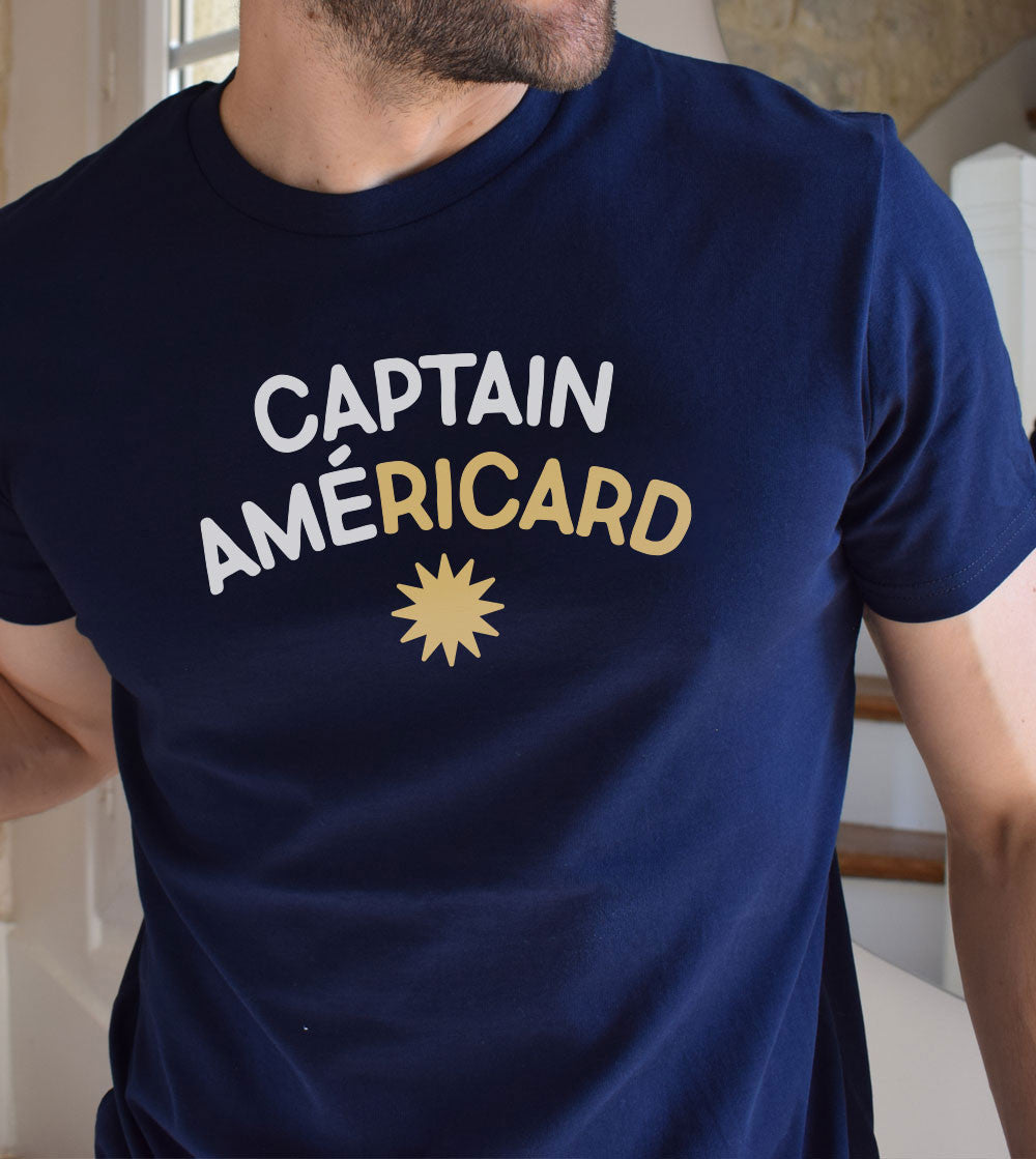 T-shirt Imprimé - Captain Américard