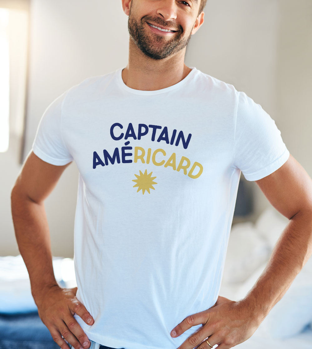 T-shirt Imprimé - Captain Américard