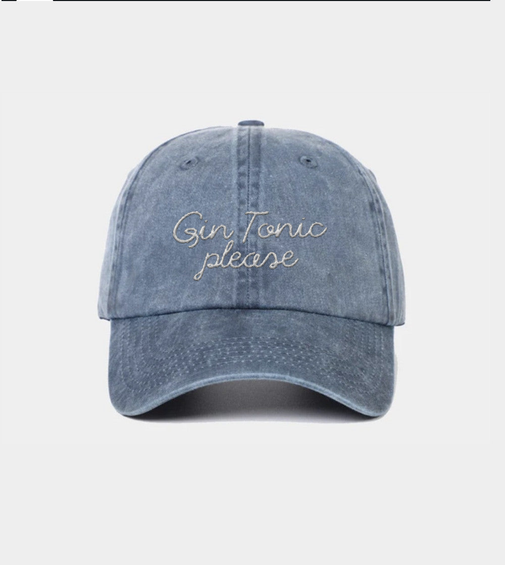 Casquette Brodée - Gin Tonic Please