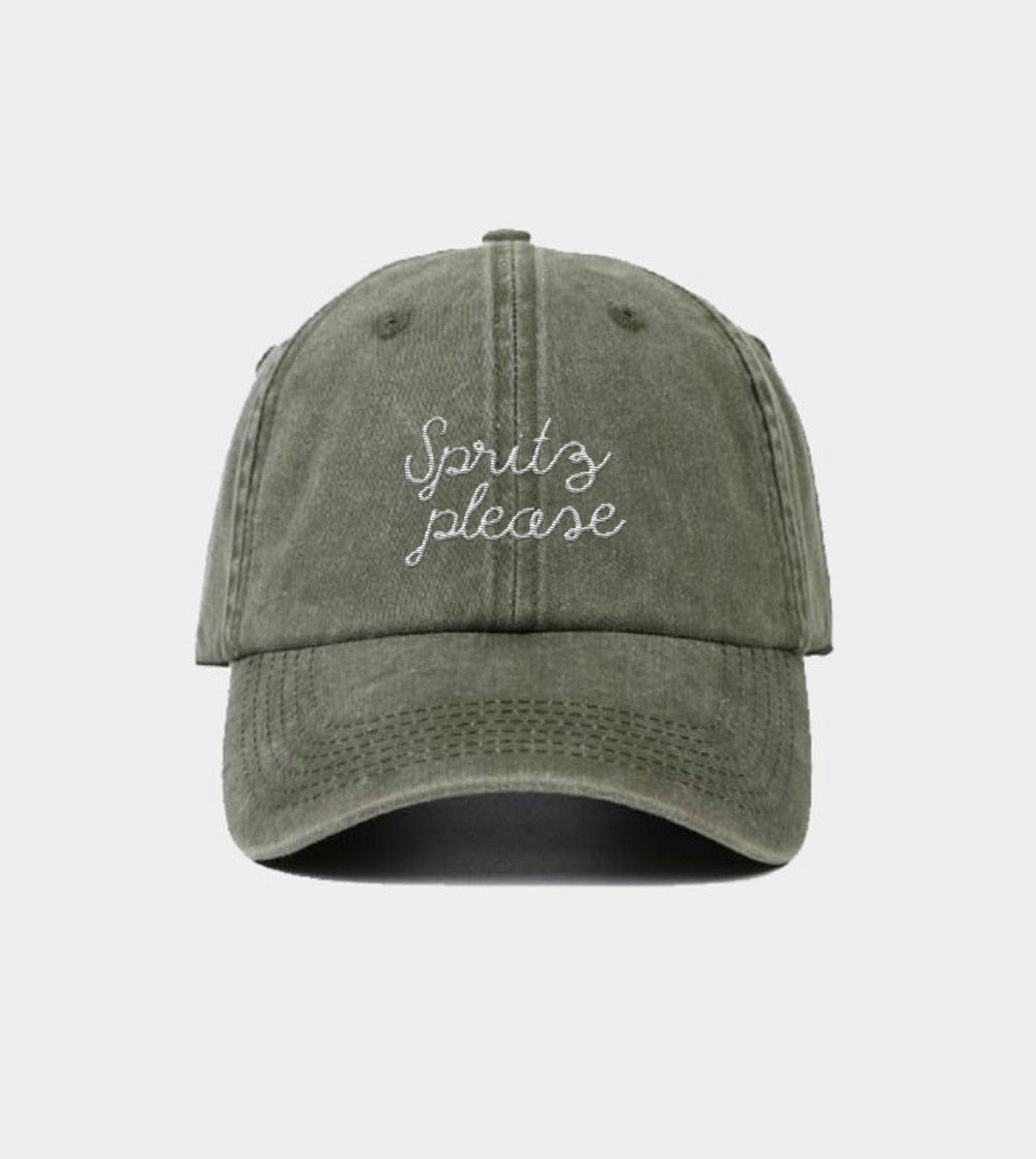 Casquette brodé - Spritz Please