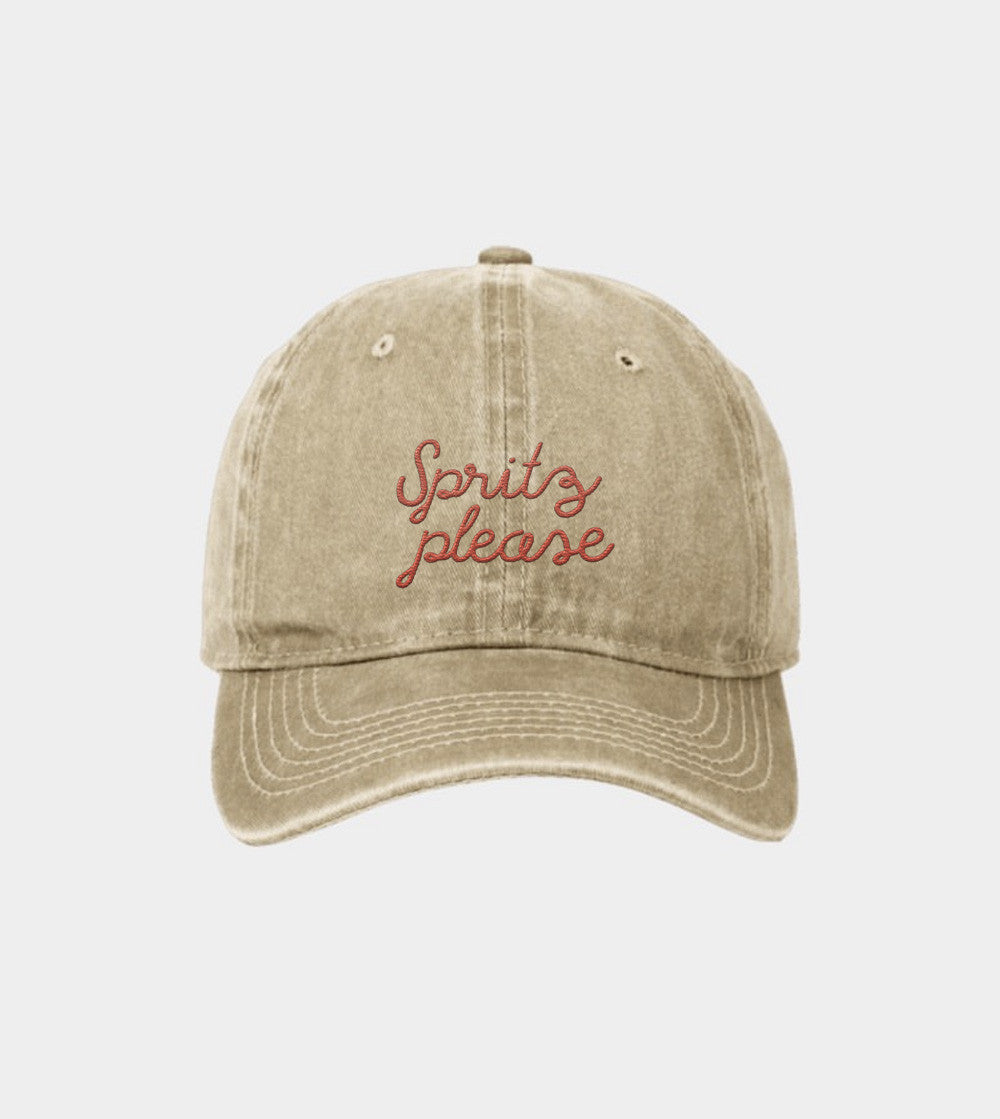 Casquette brodé - Spritz Please