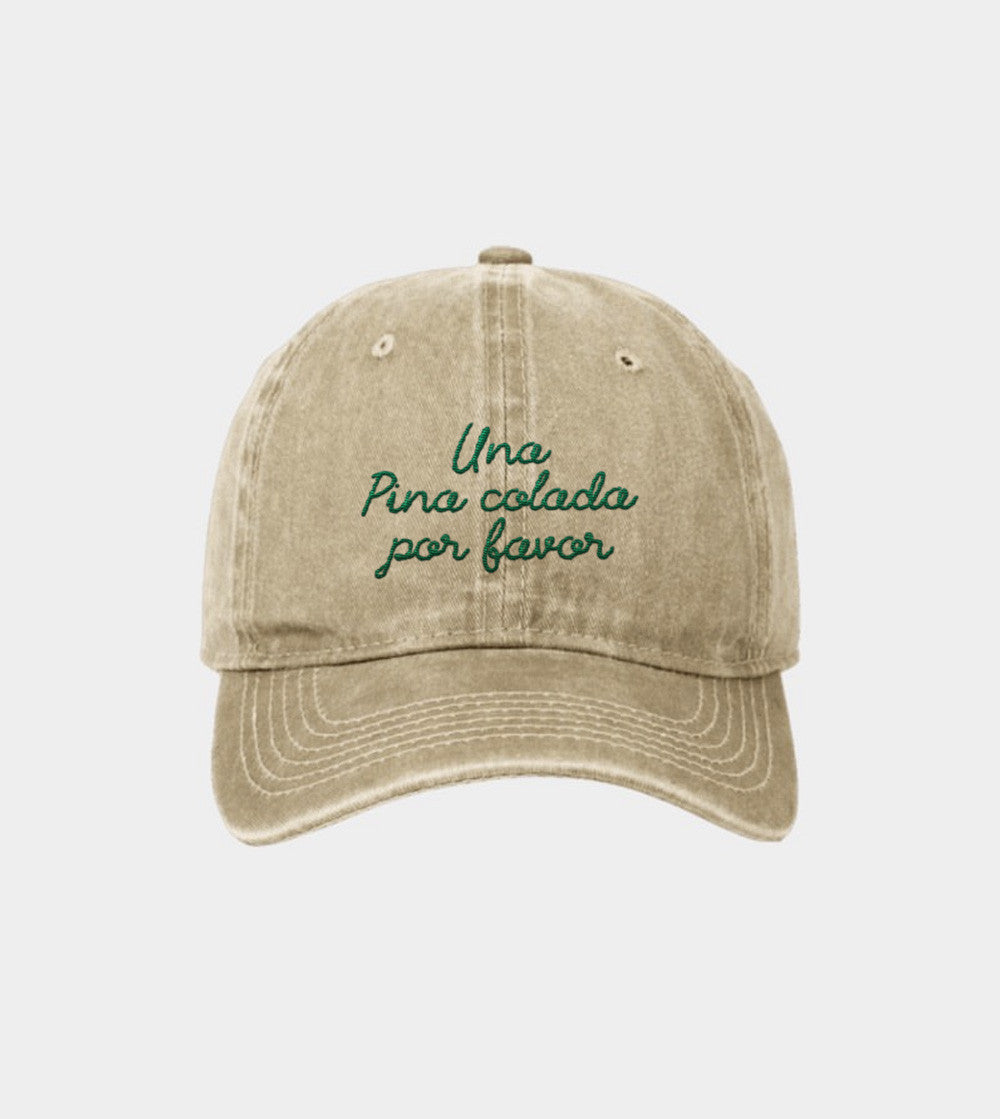 Casquette Brodé - Pina Colada Por Favor