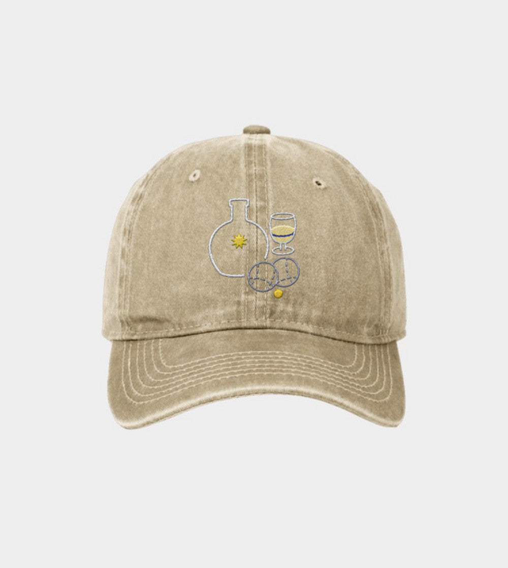 Casquette Brodée - La Pétanque des vacances