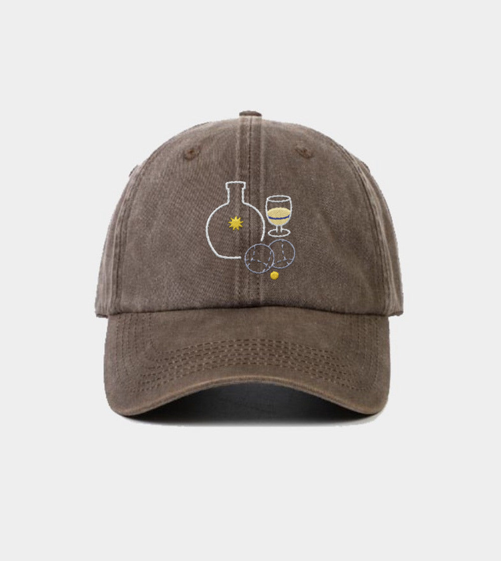 Casquette Brodée - La Pétanque des vacances