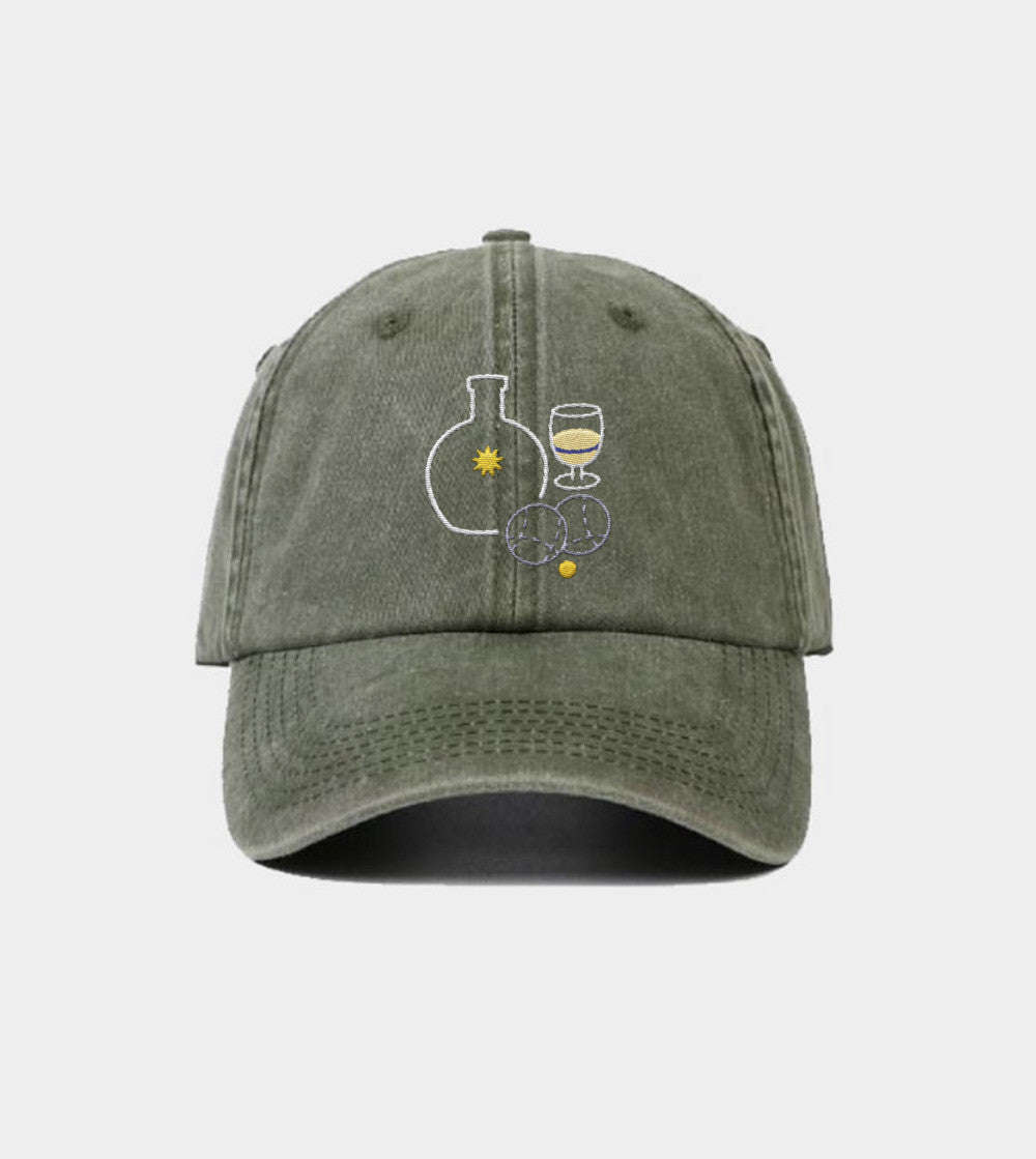 Casquette Brodée - La Pétanque des vacances
