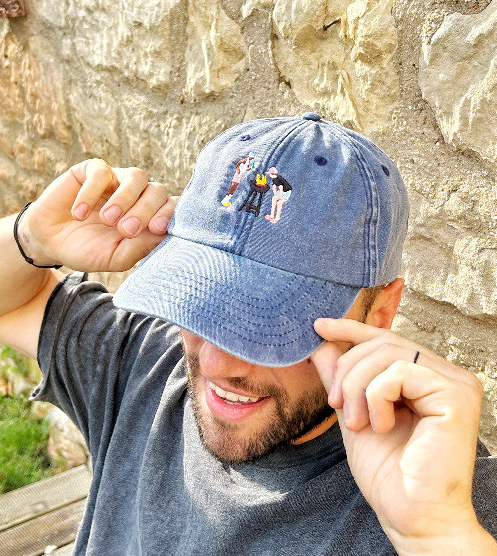 Casquette Brodée - Barbecue des vacances
