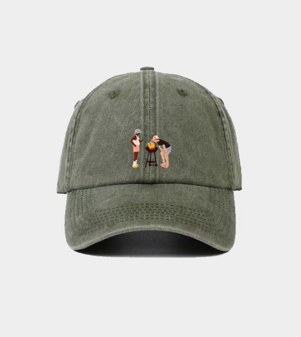 Casquette Brodée - Barbecue des vacances