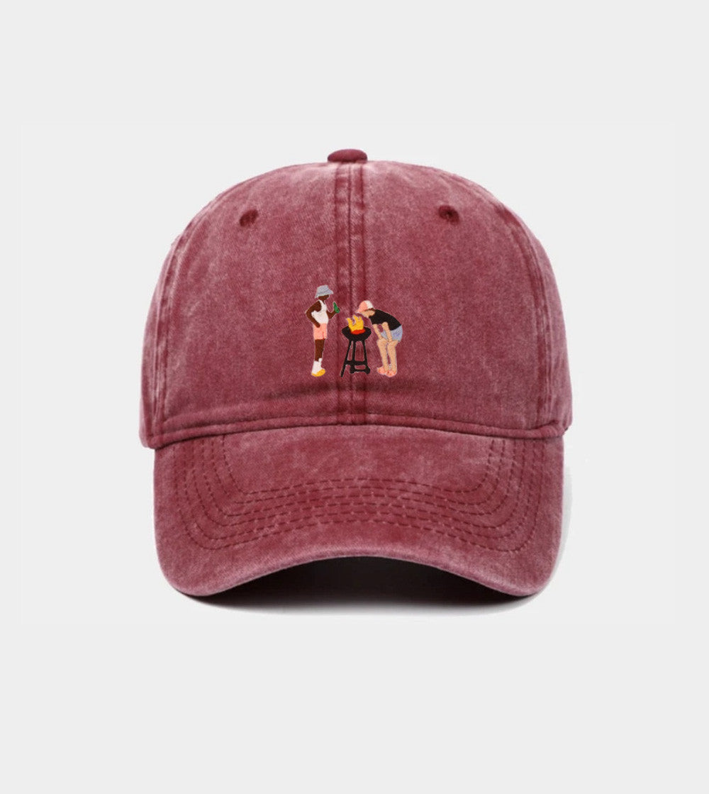 Casquette Brodée - Barbecue des vacances