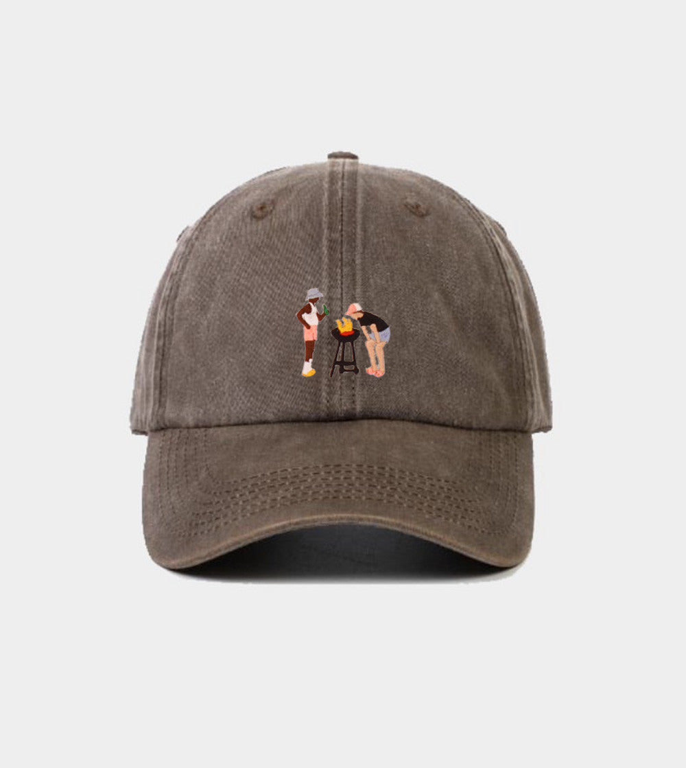 Casquette Brodée - Barbecue des vacances
