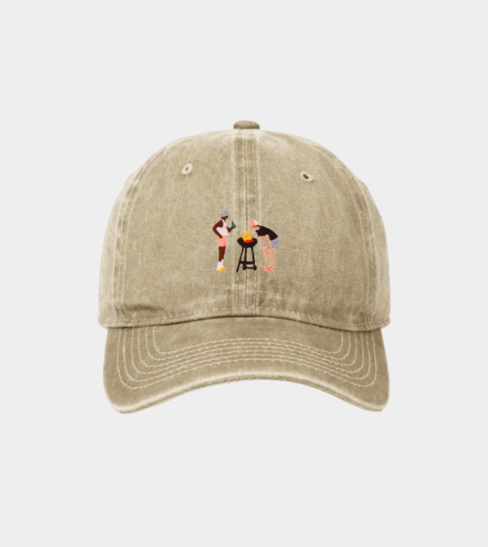 Casquette Brodée - Barbecue des vacances