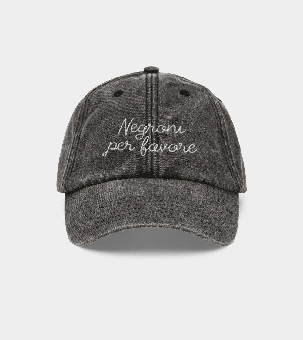 Casquette Brodée - Negroni per Favore