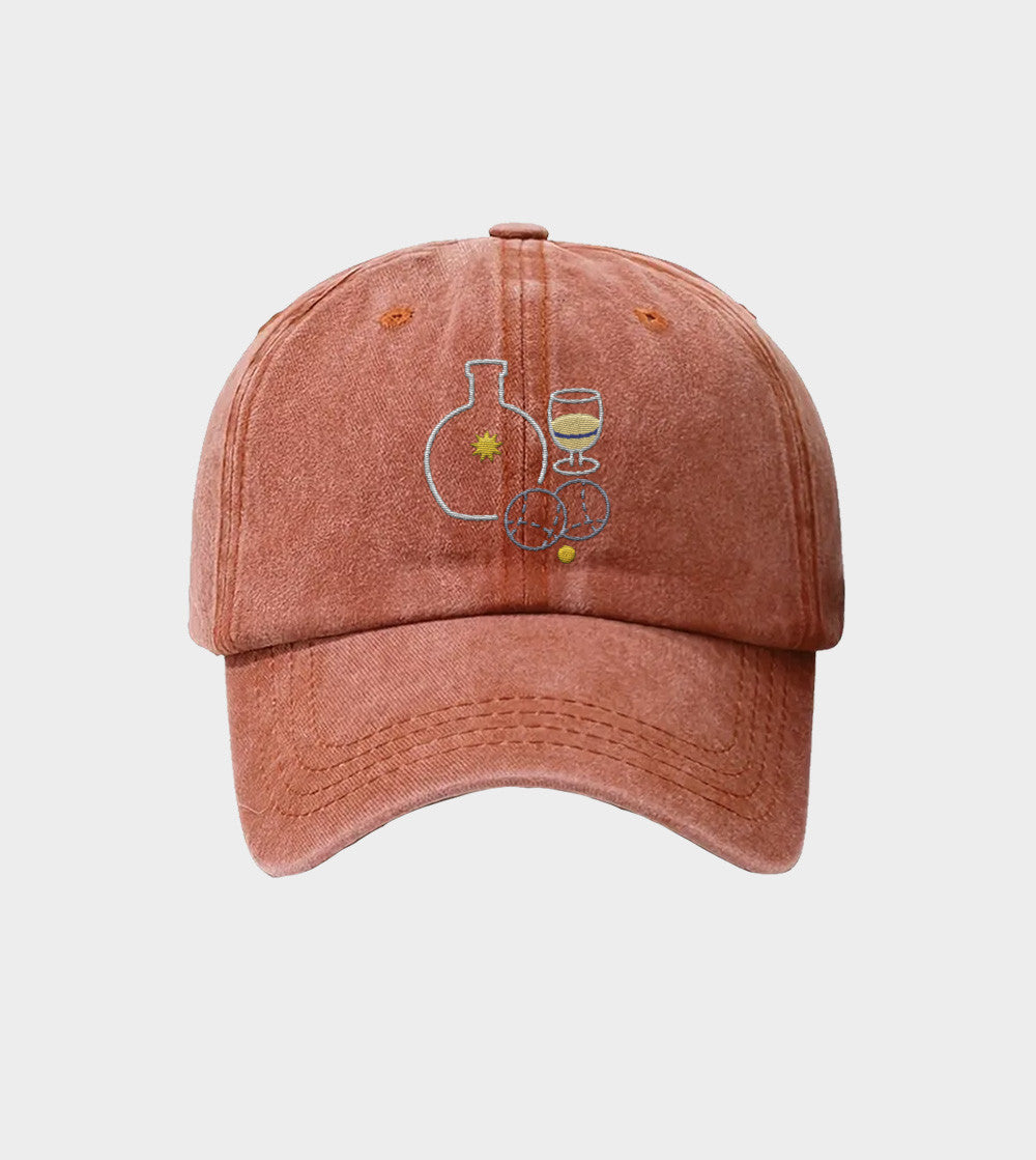 Casquette Brodée - La Pétanque des vacances