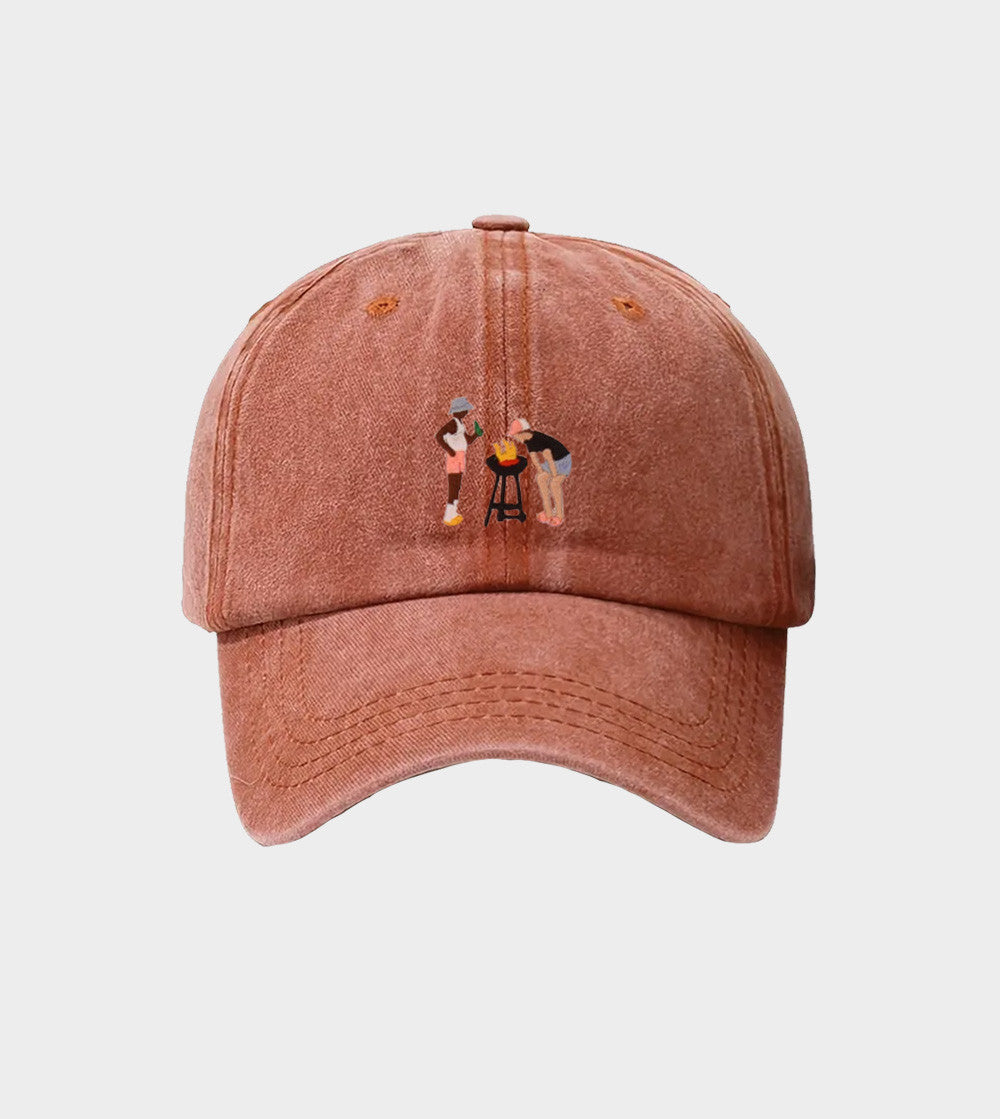 Casquette Brodée - Barbecue des vacances