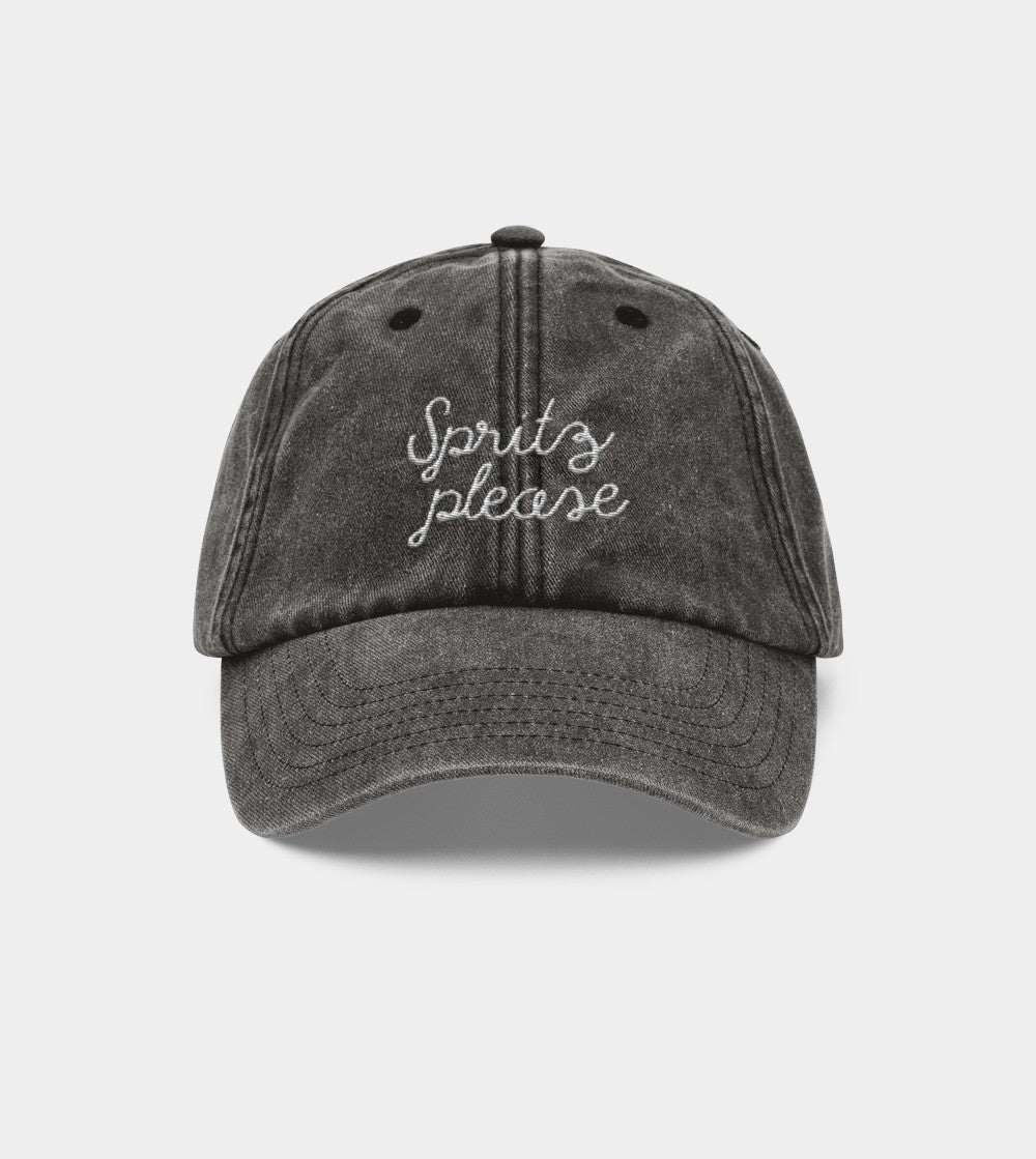 Casquette brodé - Spritz Please