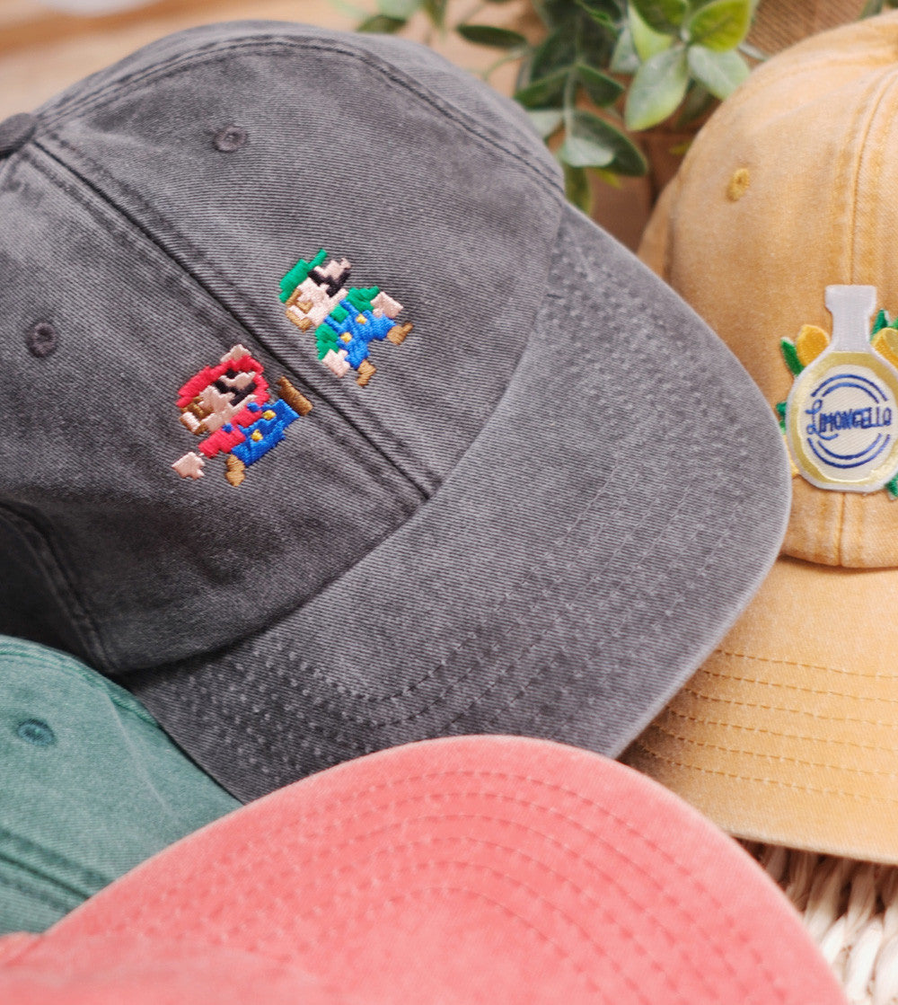 Casquette brodée - Mario