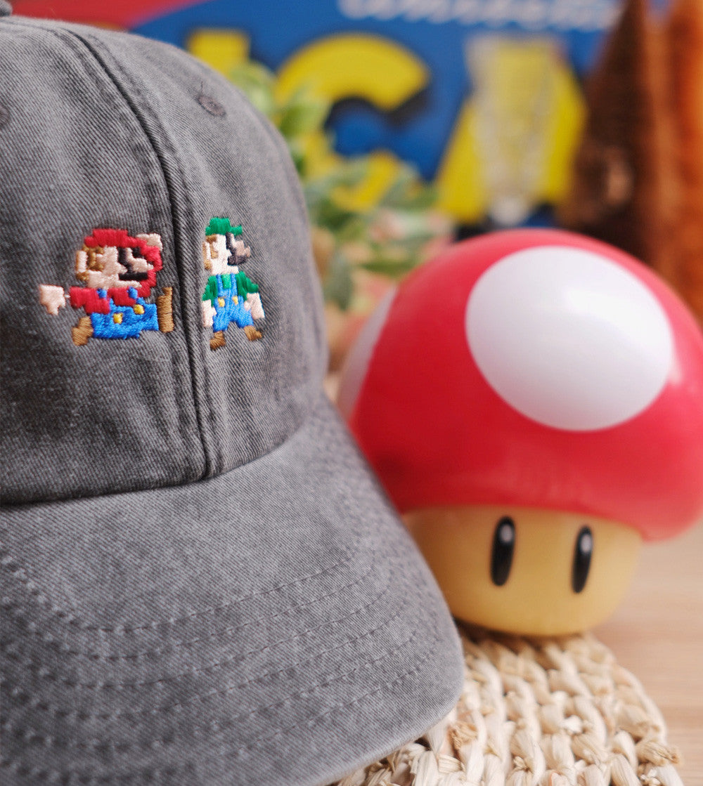Casquette brodée - Mario