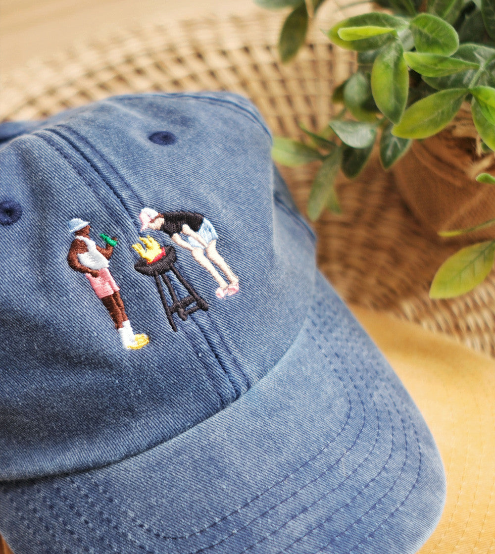Casquette Brodée - Barbecue des vacances