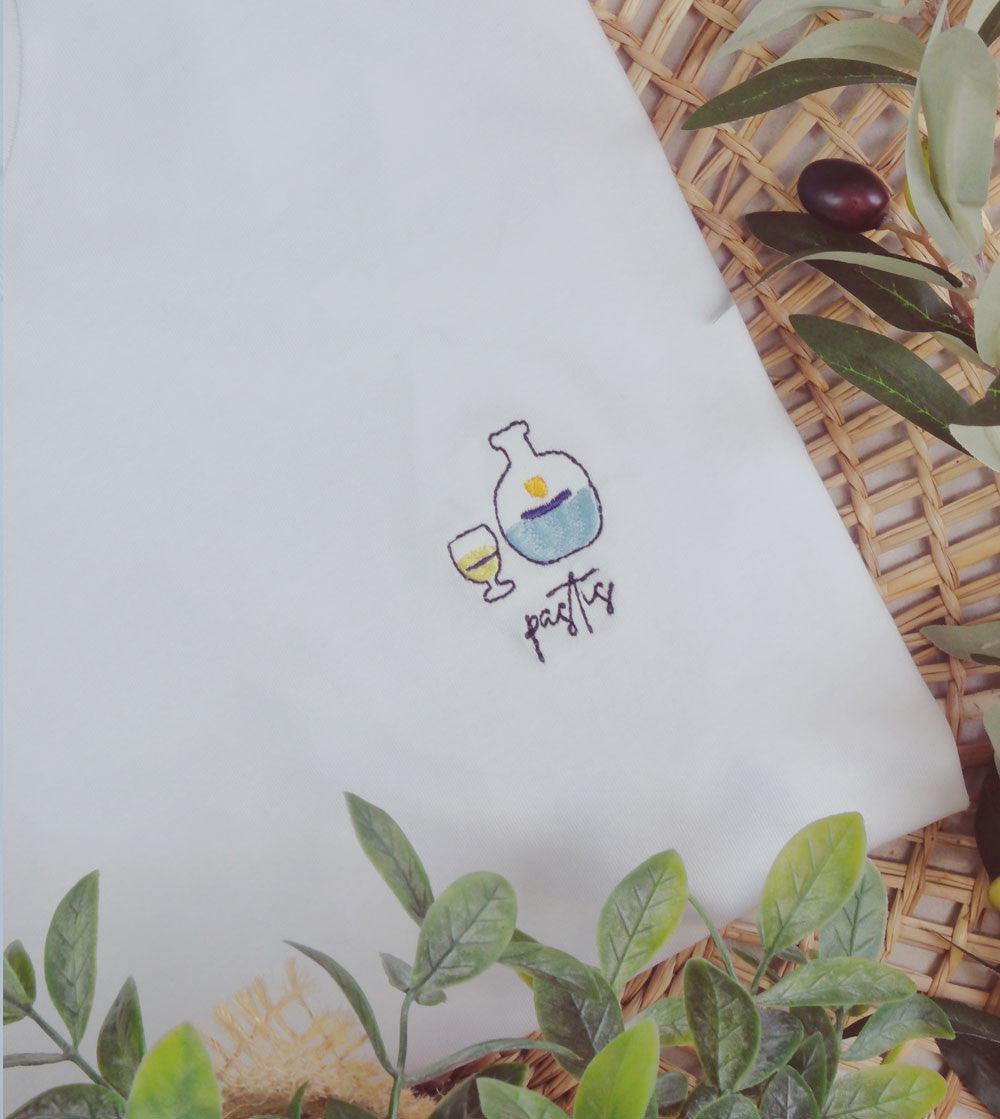 T-shirt brodé - P'tit Jaune