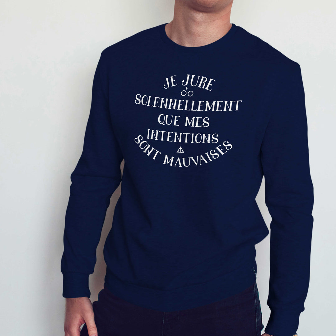 Sweat-shirt Homme - Je jure solennellement