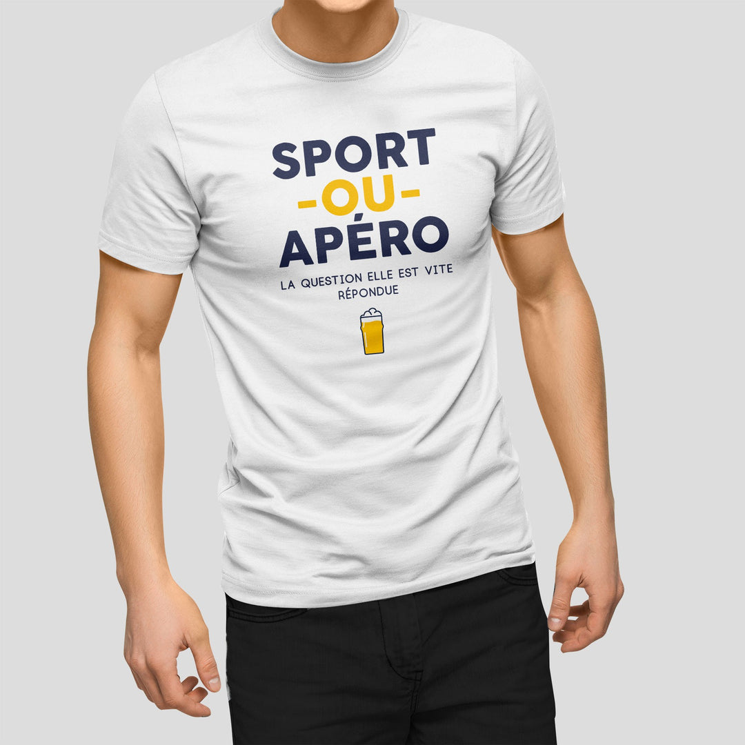 T-shirt Homme - Sport ou Apéro
