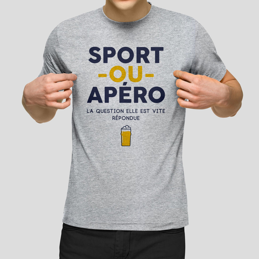 T-shirt Homme - Sport ou Apéro