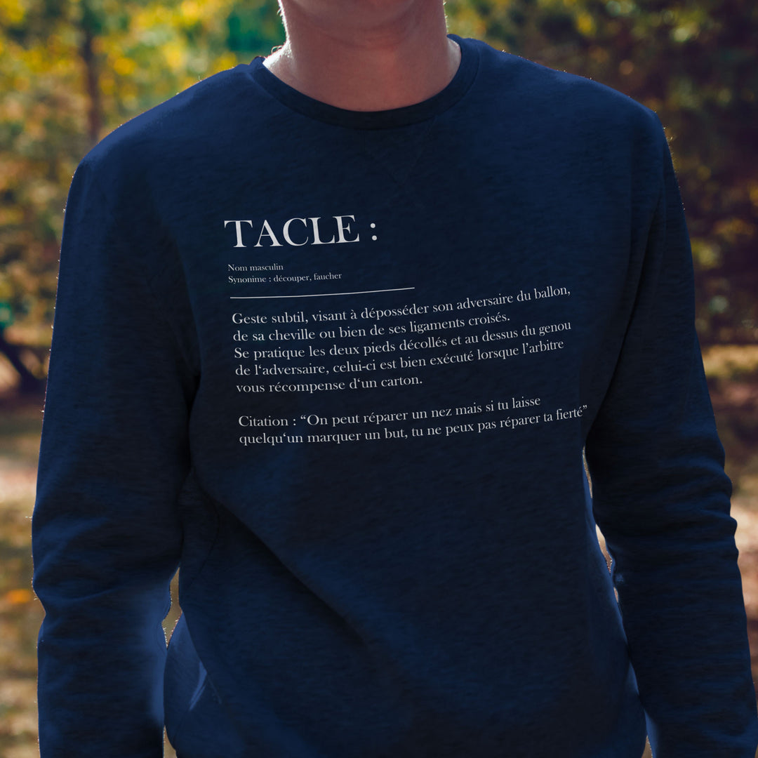 Sweat Homme imprimé - Définition Tacle