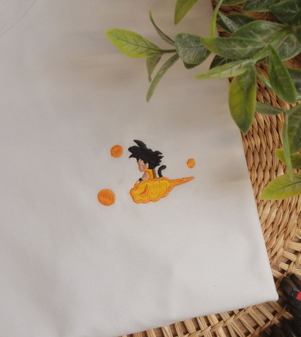 T-shirt brodé - Goku